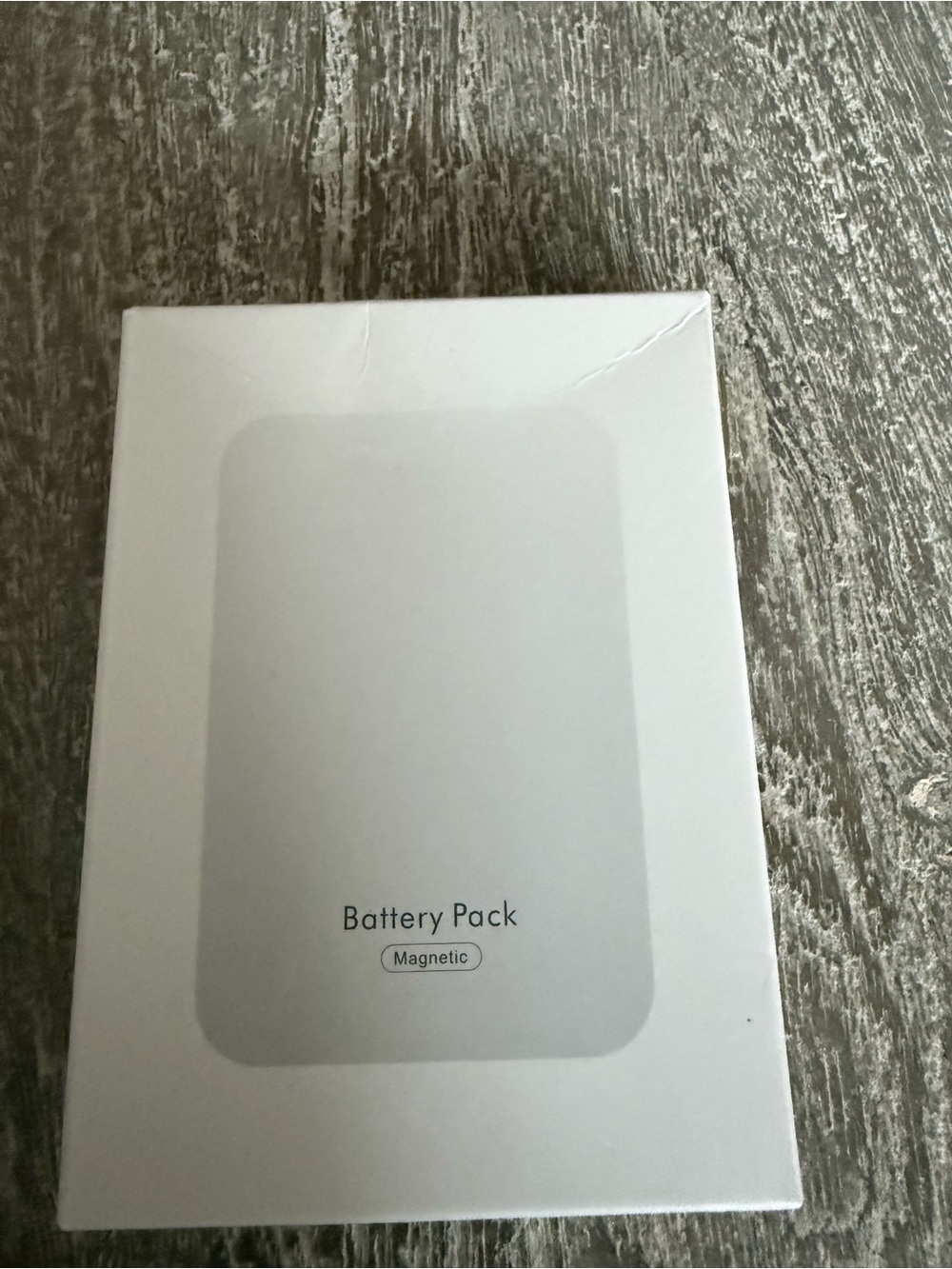 Magnetic Battery Pack Portable Power Bank - White